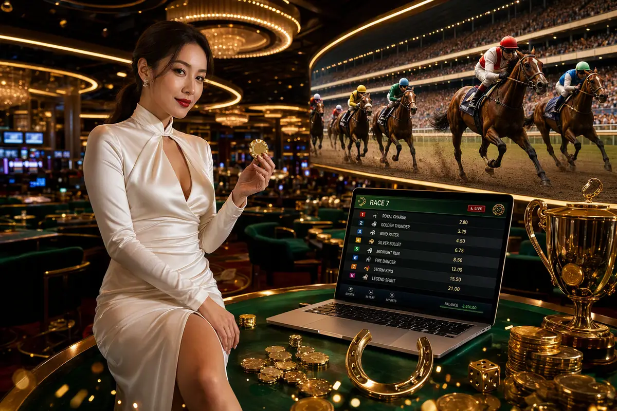 ron97 Casino baccarat meja dealer langsung